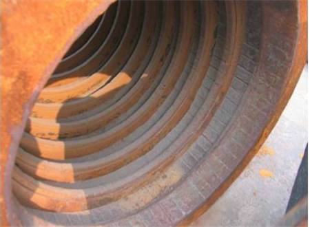 中心喉管堆焊修复